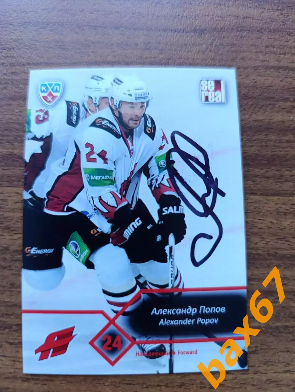 Попов Александр, Авангард Омск,