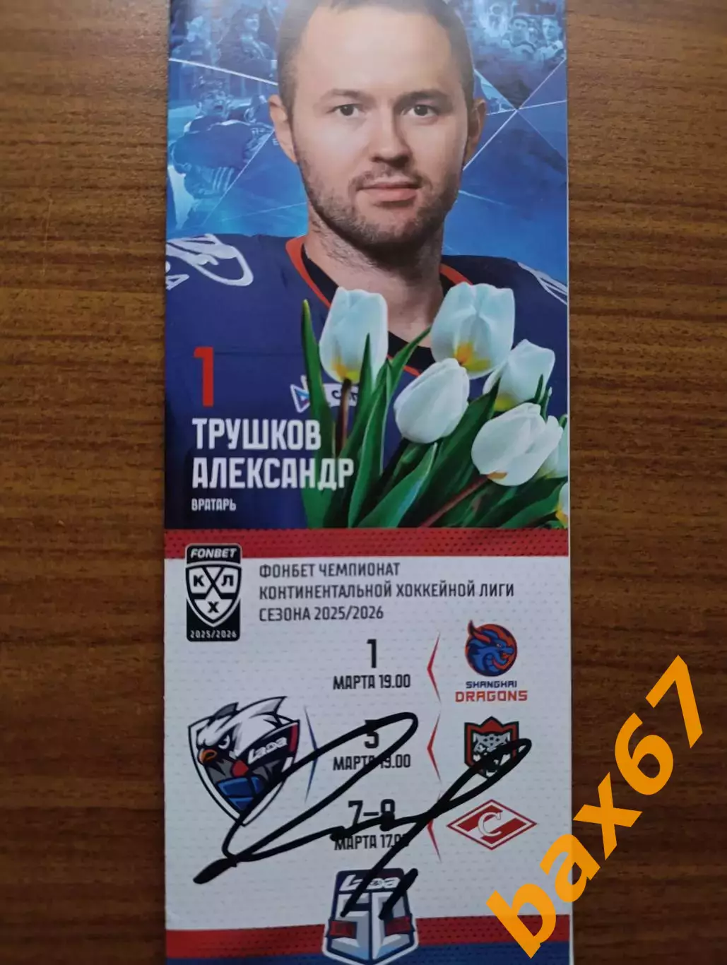 Трушков Александр, Тольятти -Драгонс Санкт-Петербург,Казань, Спартак Москва