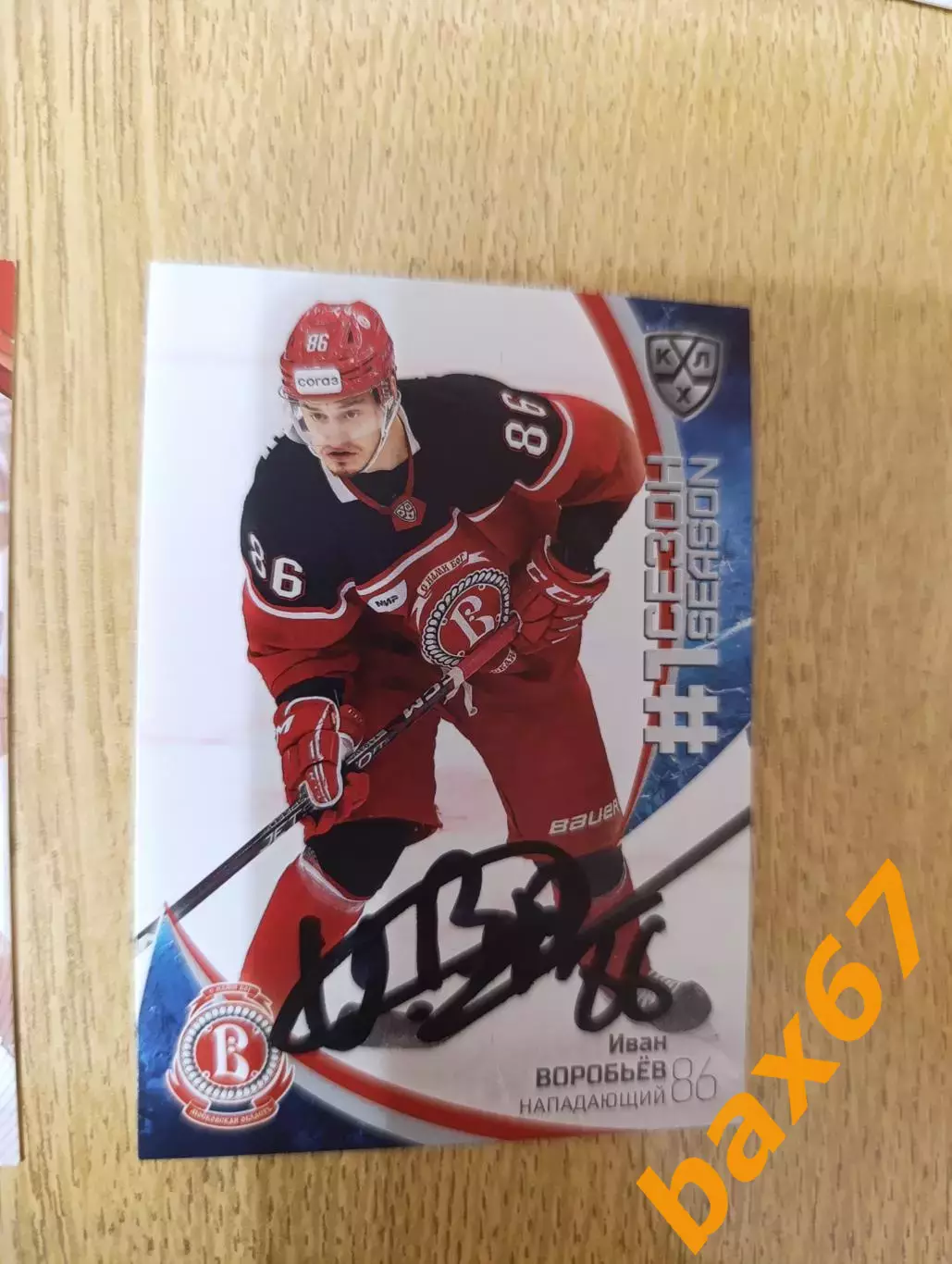 Воробьев Иван, Витязь Московская область.