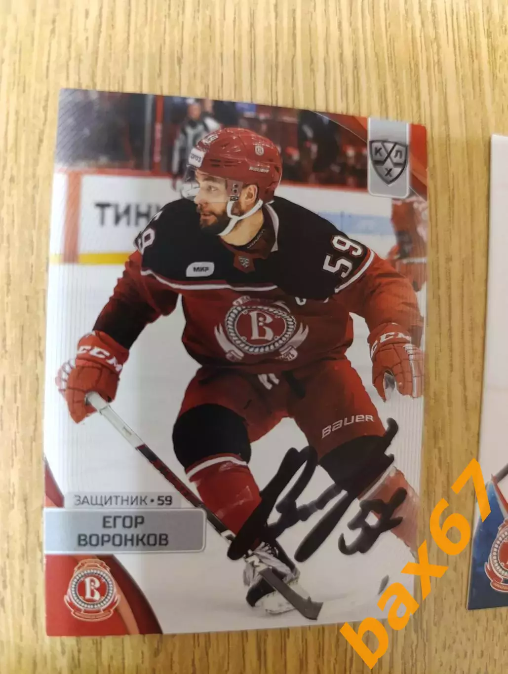 Воронков Егор, Витязь Московская область.