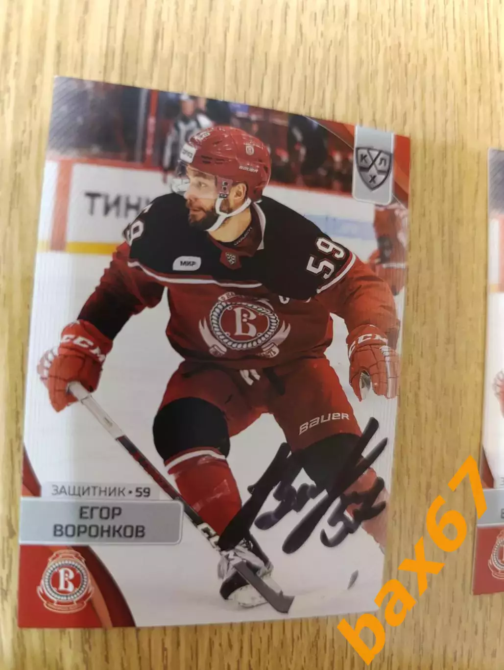 Воронков Егор, Витязь Московская область.