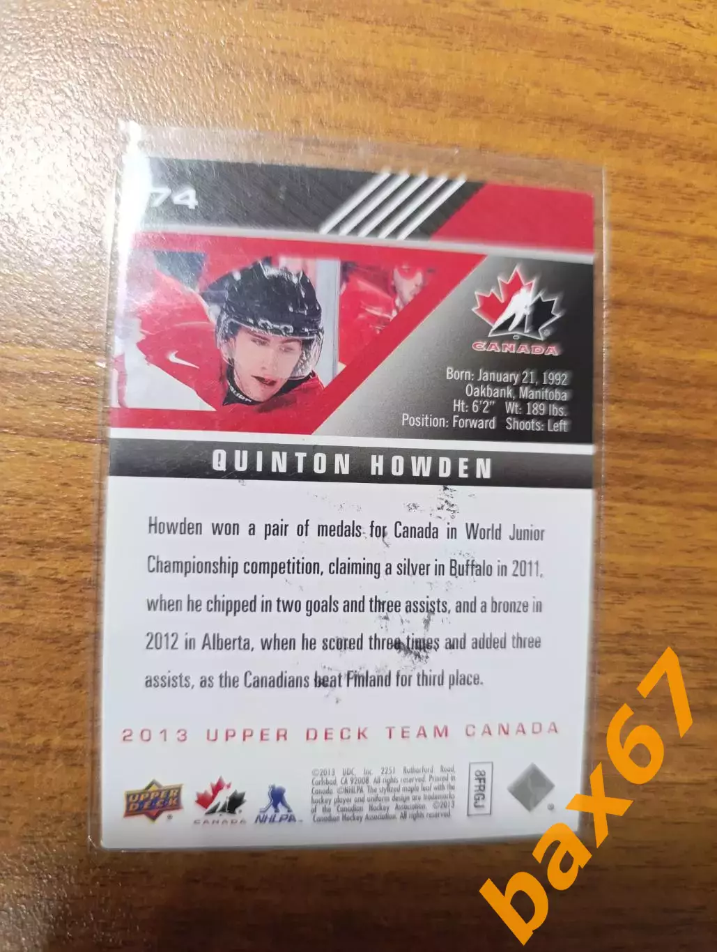 Куинтон Хауден,сб.Канада, Динамо Минск 1