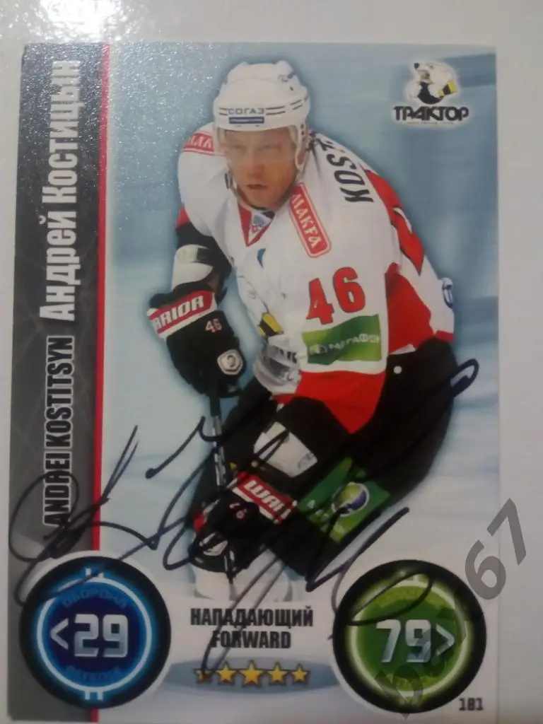 Костицын Андрей Трактор Челябинск