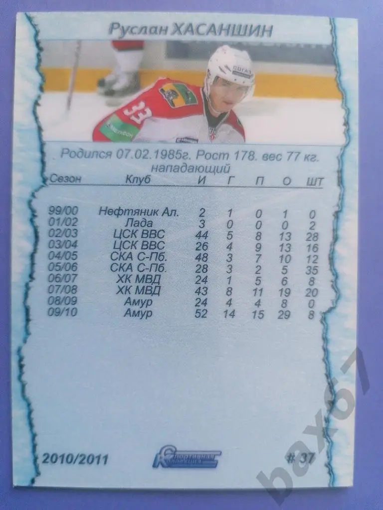 Хасаншин Руслан Металлург Новокузнецк, ф-31 1