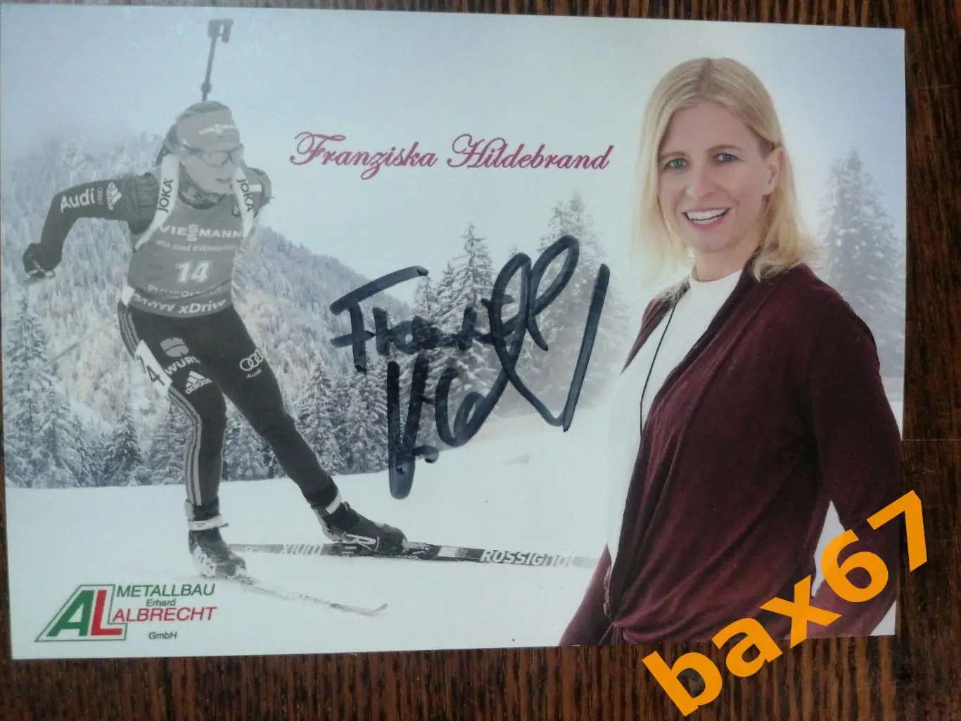 Франциска Хильдебранд, биатлон.