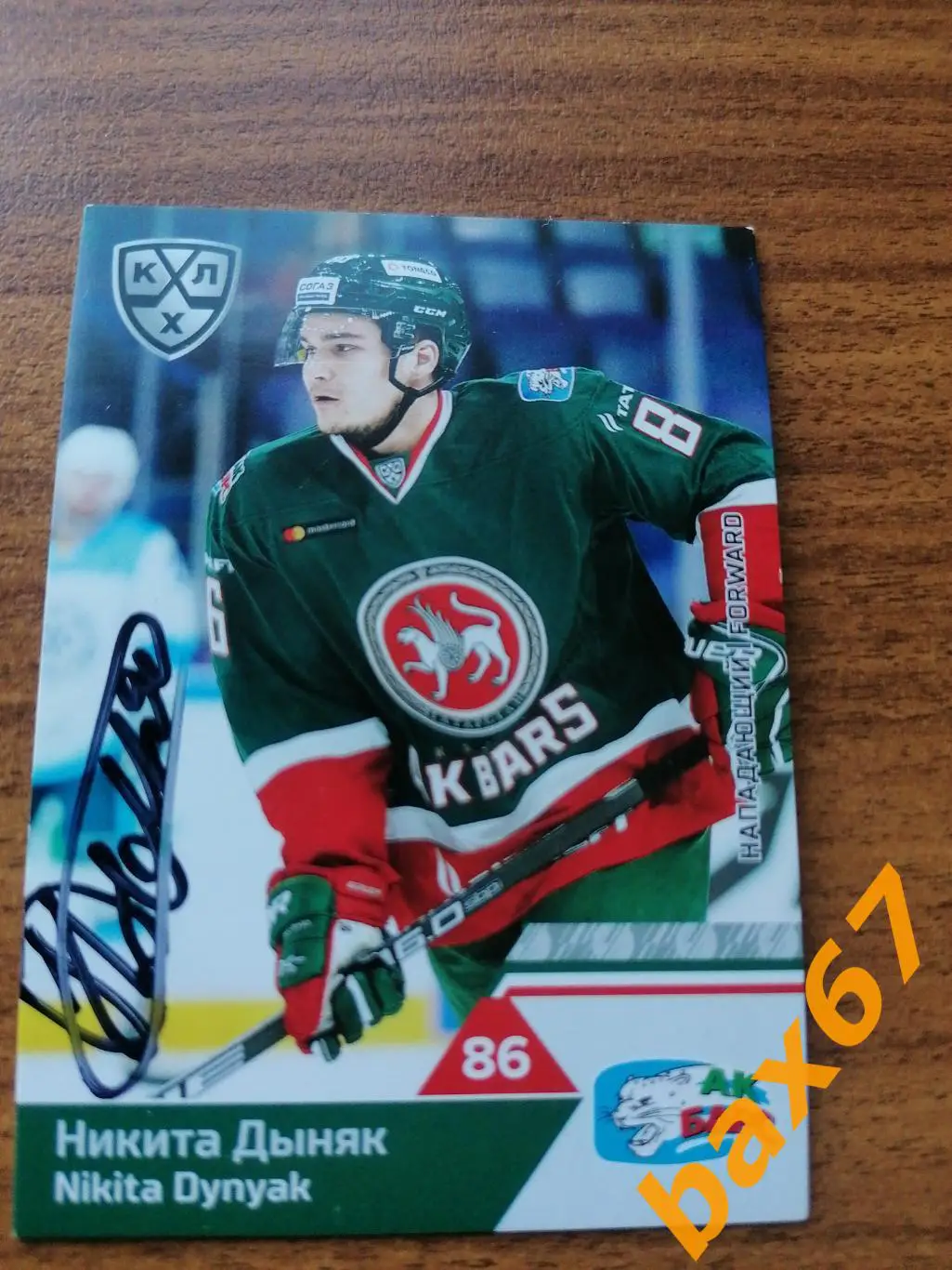 Дыняк Никита Ак Барс Казань,э5