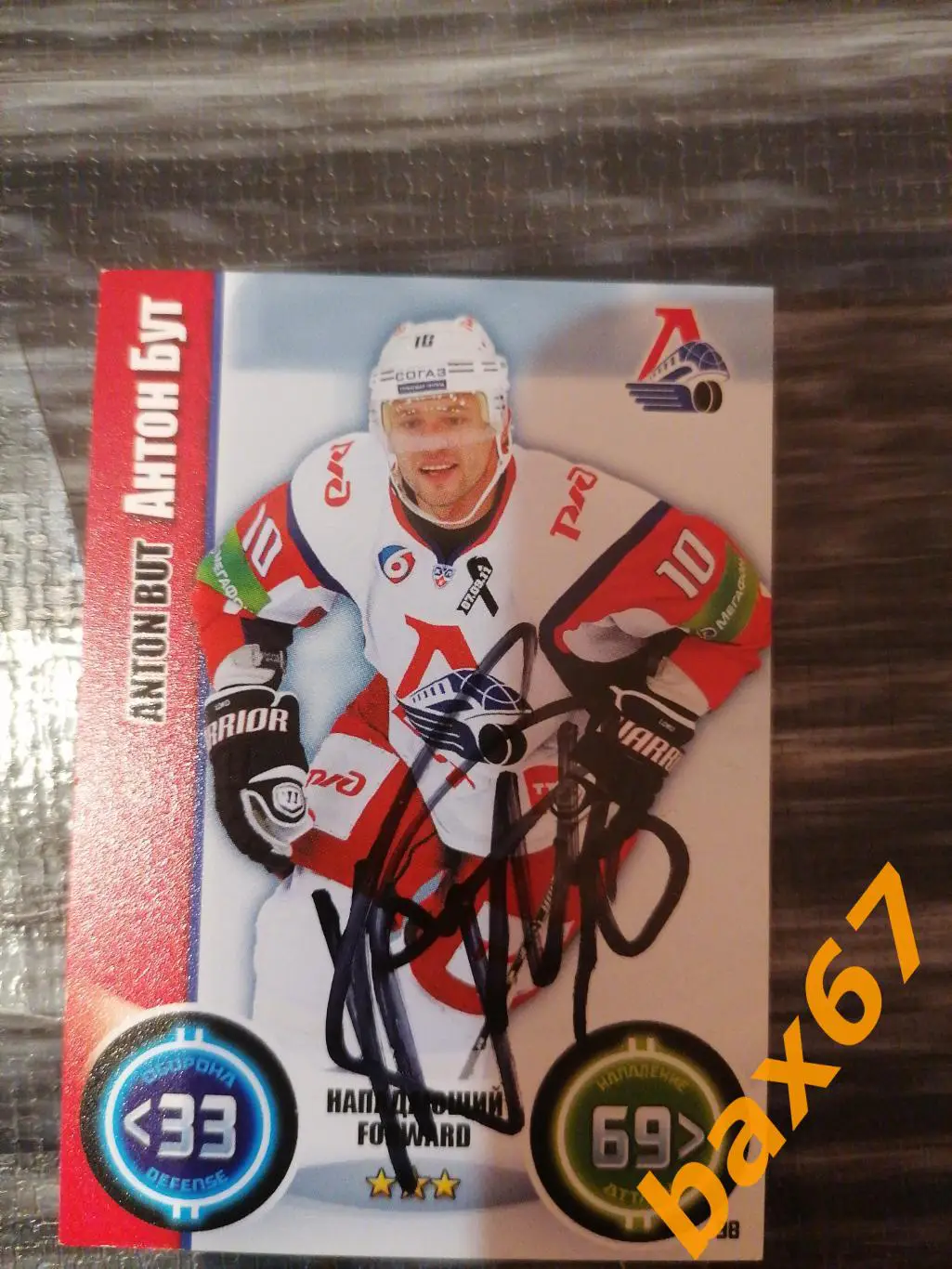 Бут Антон Локомотив Ярославль