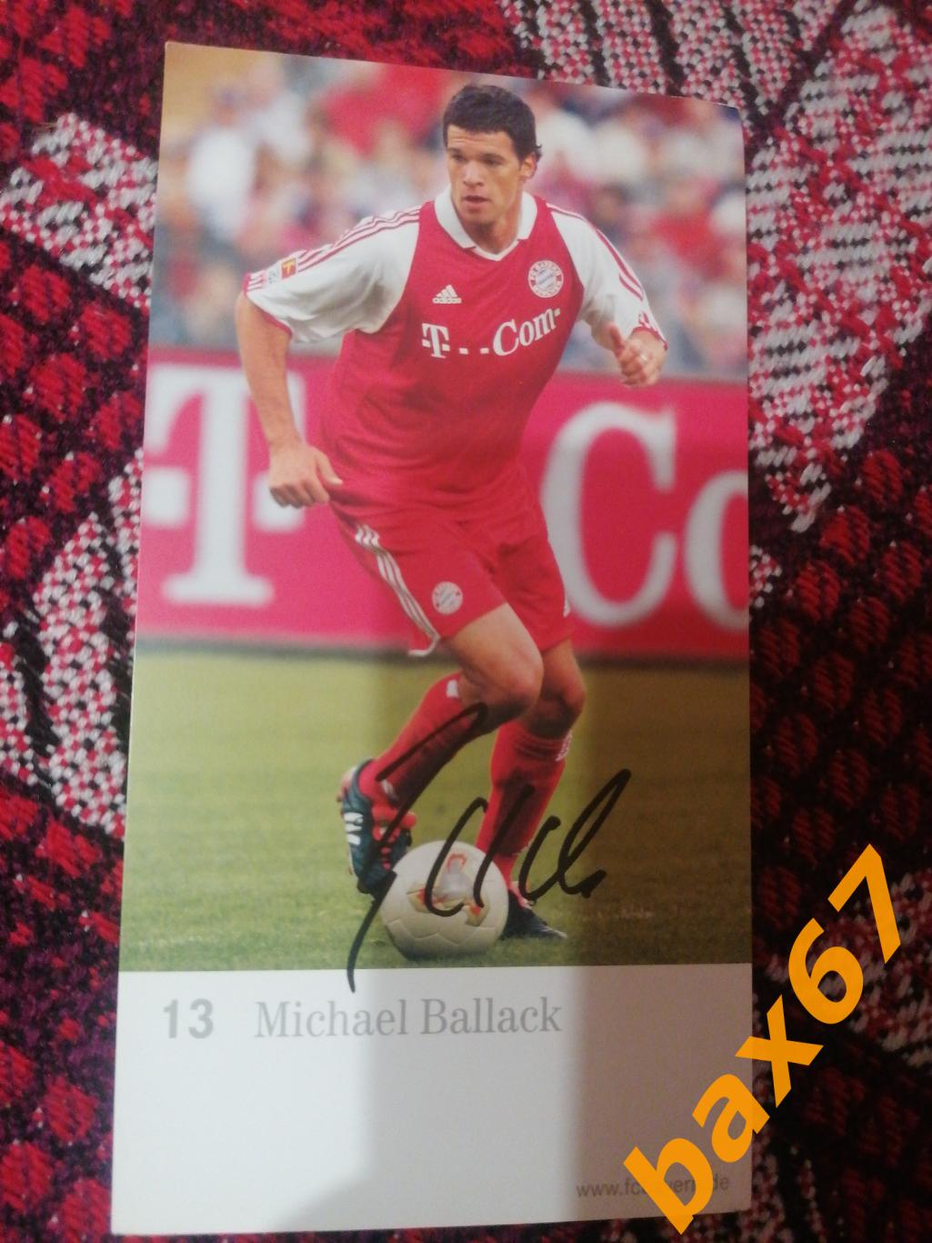 Ballack Michael, Баллак Микаэль Бавария Мюнхен Германия
