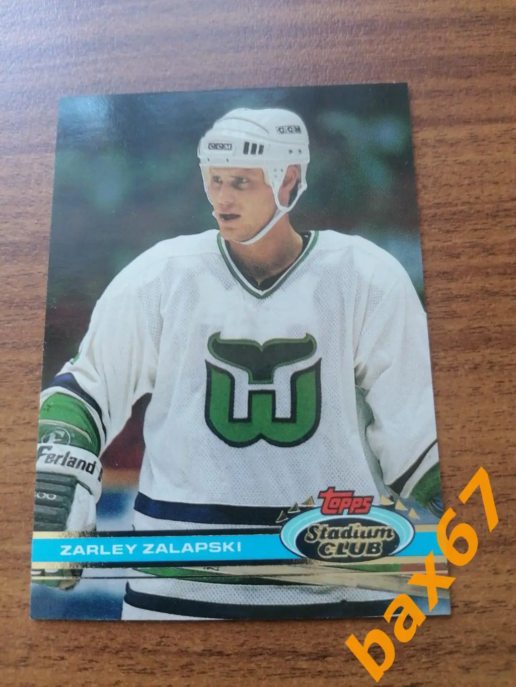 Toops 1991-Zarley Zalapski, Хартфорд.