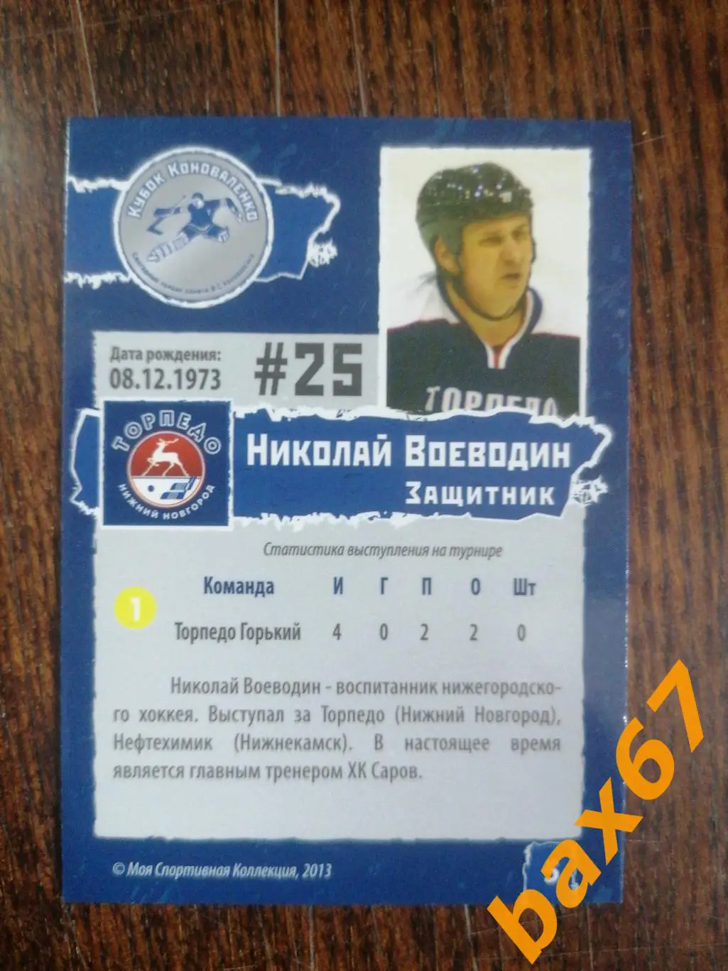 Торпедо Нижний Новгород, Воеводин Николай , ф-15 1