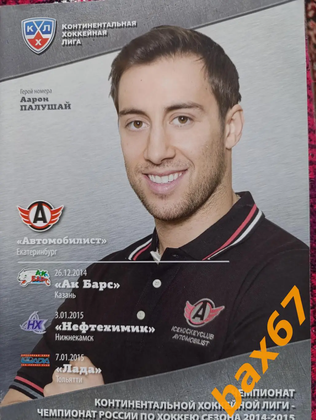 Автомобилист Екатеринбург,-Казань, Нижнекамск, Тольятти 01.2015,ш42