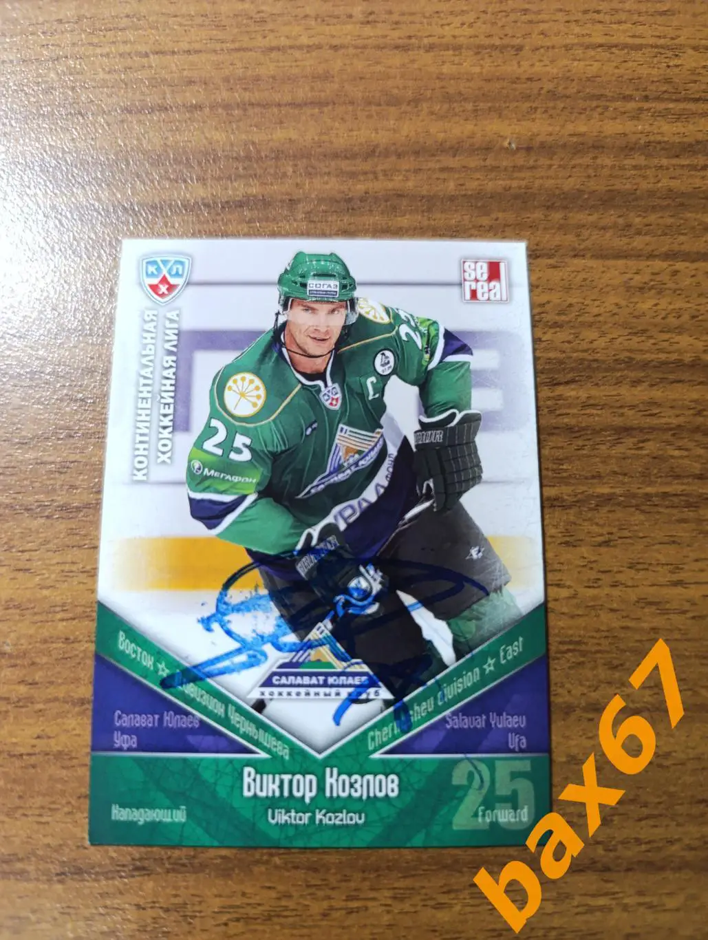 Козлов Виктор , Салават Юлаев Уфа,,Э25