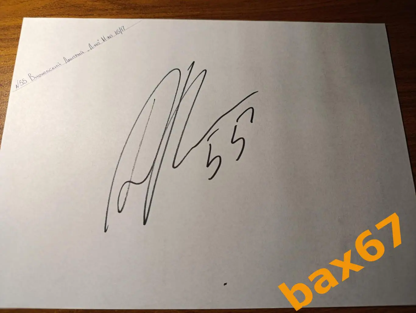 Вишневский Дмитрий, Динамо Москва,Д25.