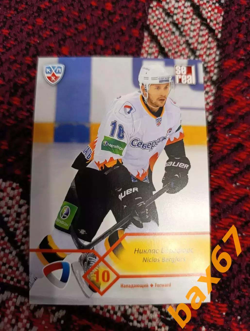 ф53, Северсталь Череповец,Бергфорс Никлас