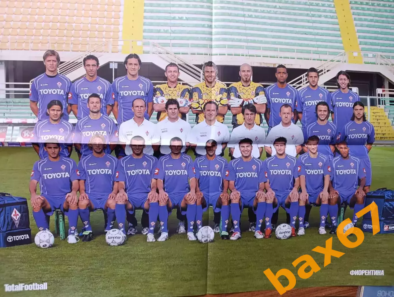 Тотал Футбол . Фиорентина Италия,Сб.Украина......Н1 1