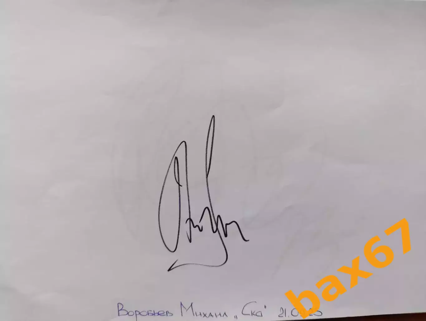 Д54.....Ска Санкт Петербург......Воробьев Михаил