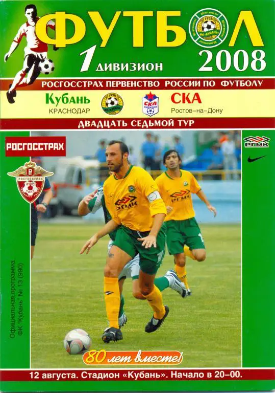 Кубань - СКА Р/Д 2008