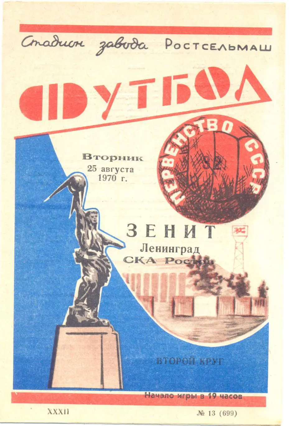 Ростов - Зенит 1970