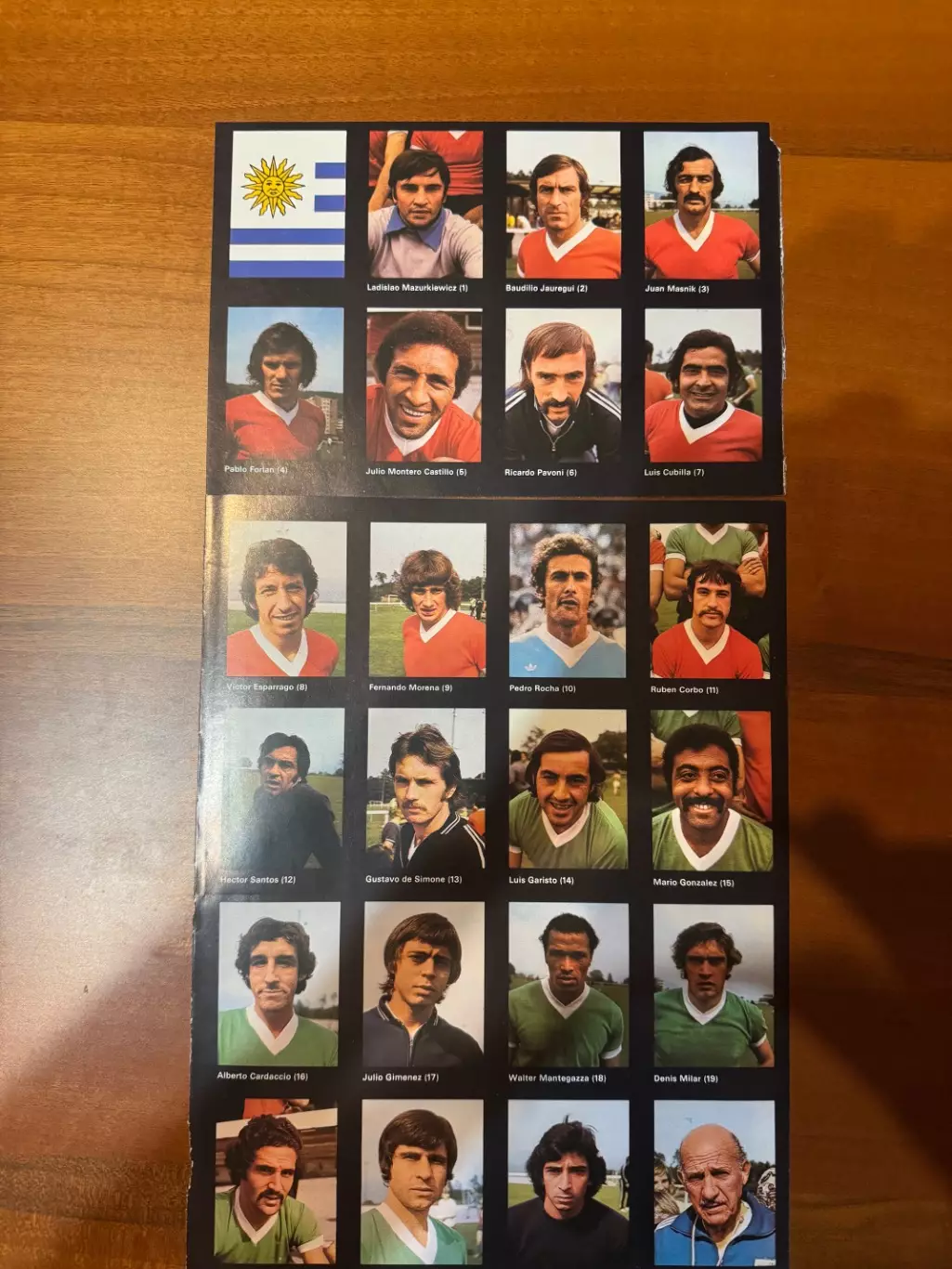 Звезды чемпионата мира 1974:гдр/ Польша/ Уругвай