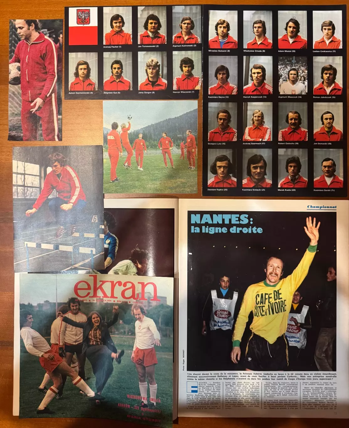 Звезды чемпионата мира 1974:гдр/ Польша/ Уругвай 2