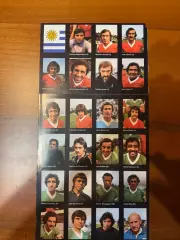 Звезды чемпионата мира 1974:гдр/ Польша/ Уругвай