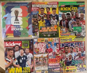 Лот к чемпионату мира 2026: Kicker/Match/Kick/ альбом для наклеек !