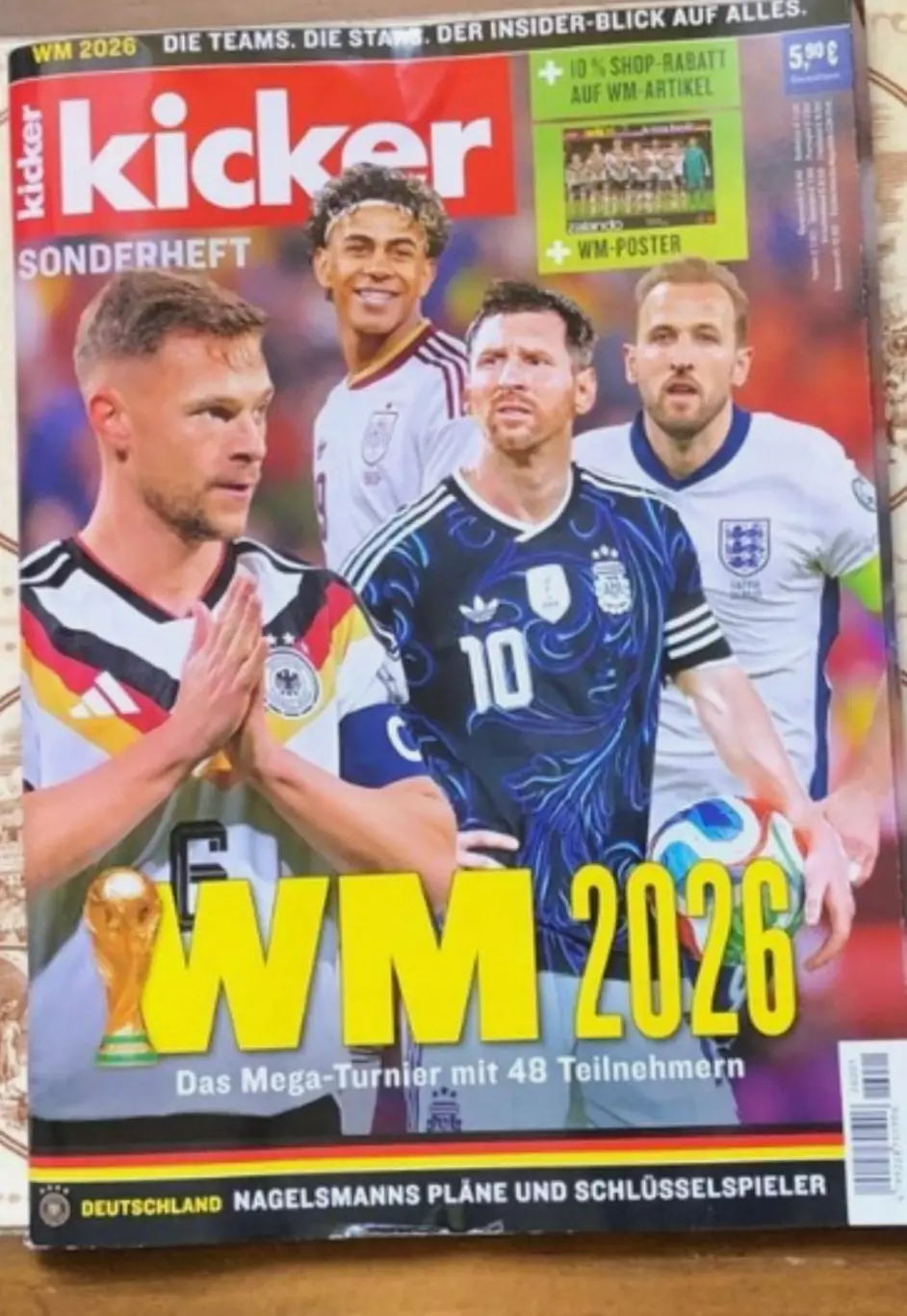 Kicker 2026 представление 48 участников чемпионата мира !