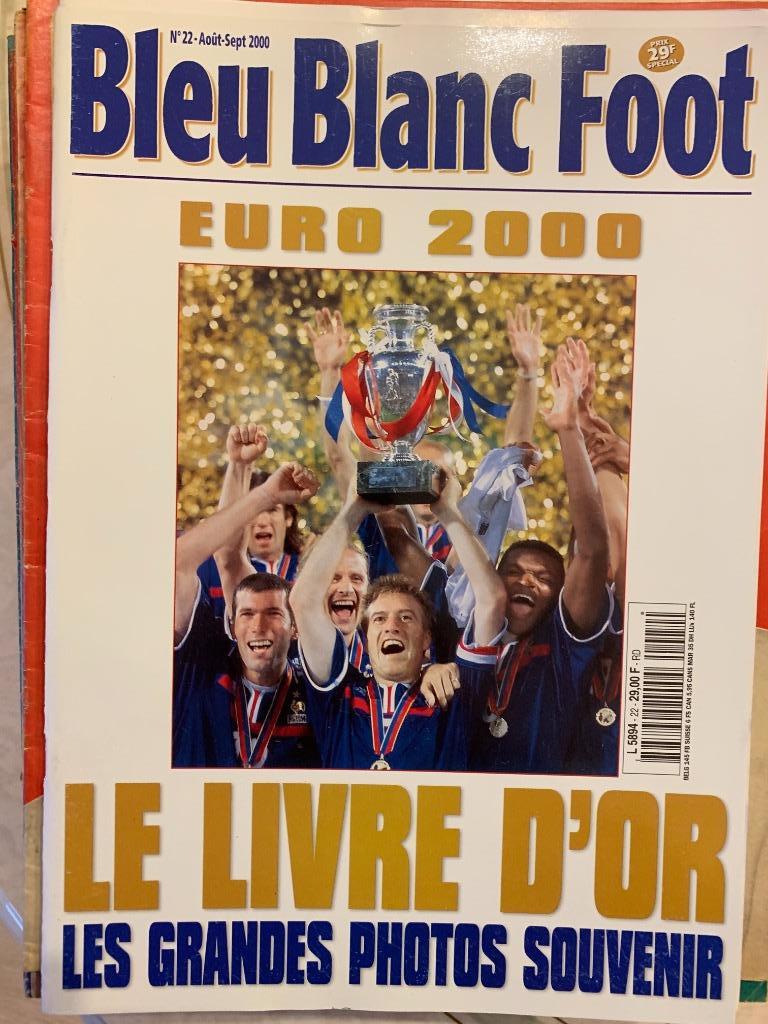 Blue blank Франции Чемпионы Европы 2000