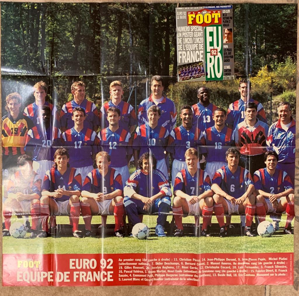 Planete foot чемпионат Европы 1992