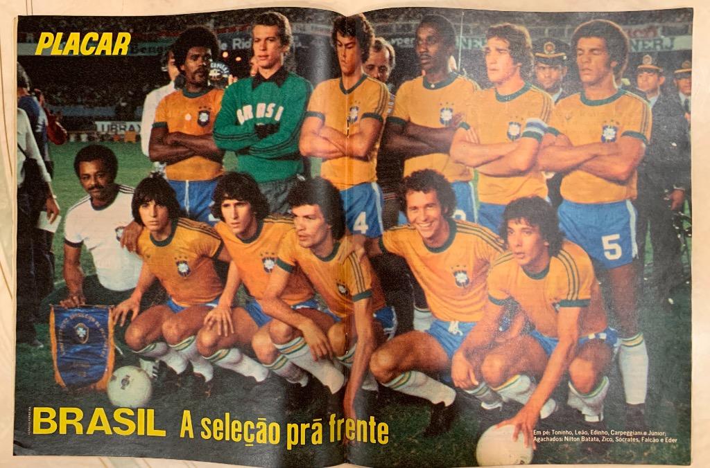 Placar -сборная Бразилия ,1979
