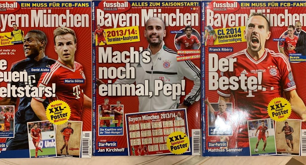 Bayern три номера лотом