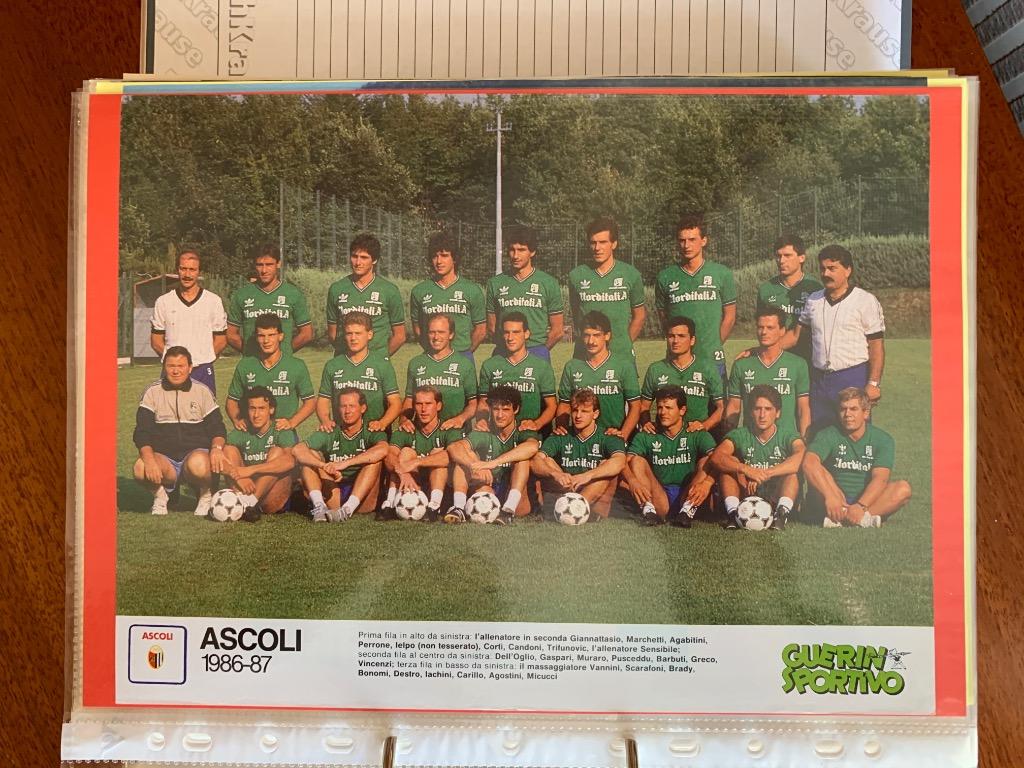 Guerin Sportivo-Италия лига 86/87