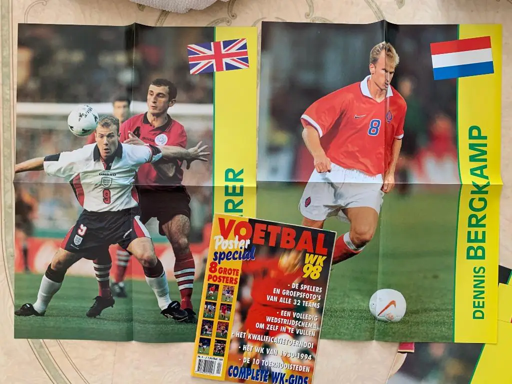 Voetbal 1998- представление участников 3