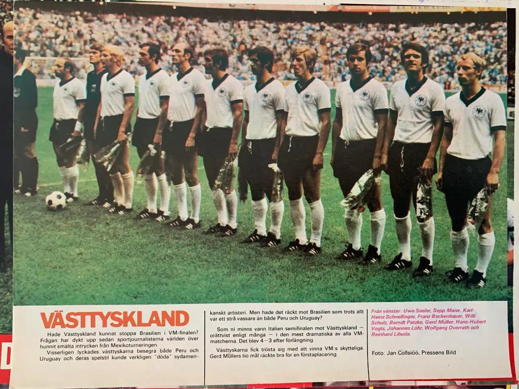 Сборная фрг 1969/70