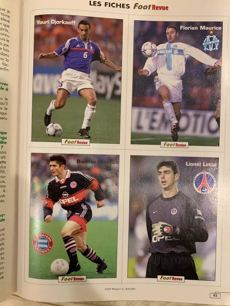 Foot revue 2- Франция 2000/Viera 2