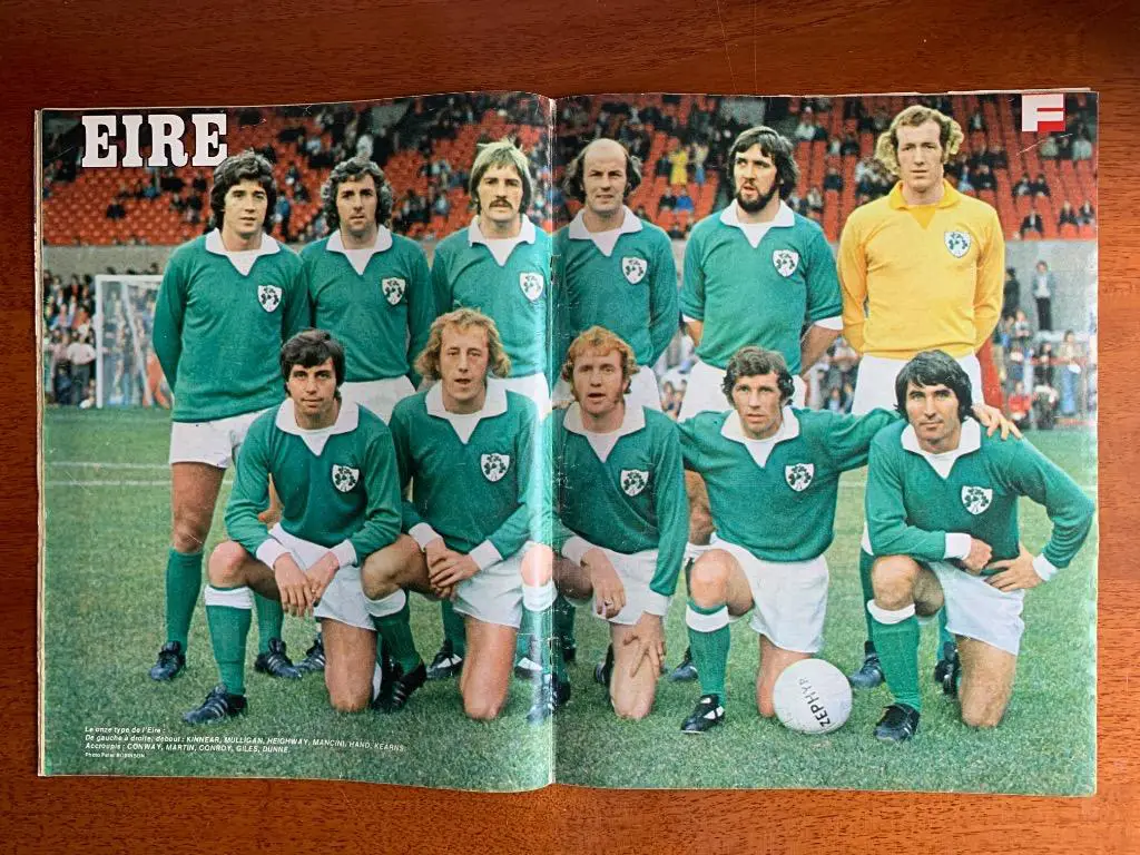 Miroir foot сборная Ирландии 1