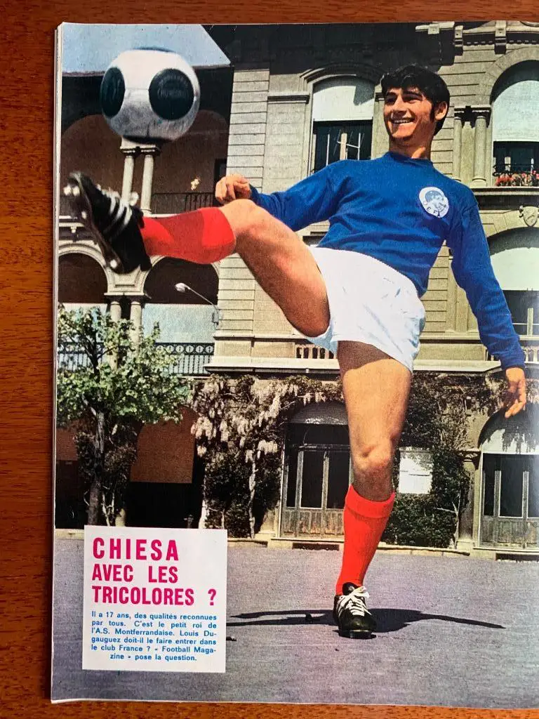 Football magazine Италия чемпион Европы 1968 5