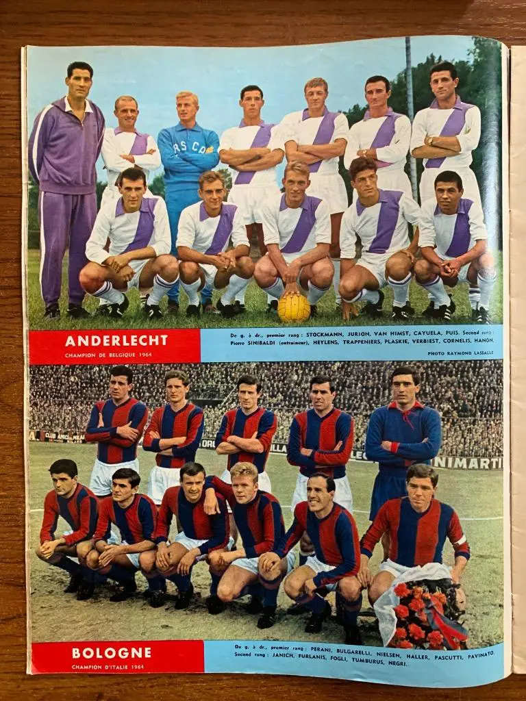 Болонья -Андерлехт 1964