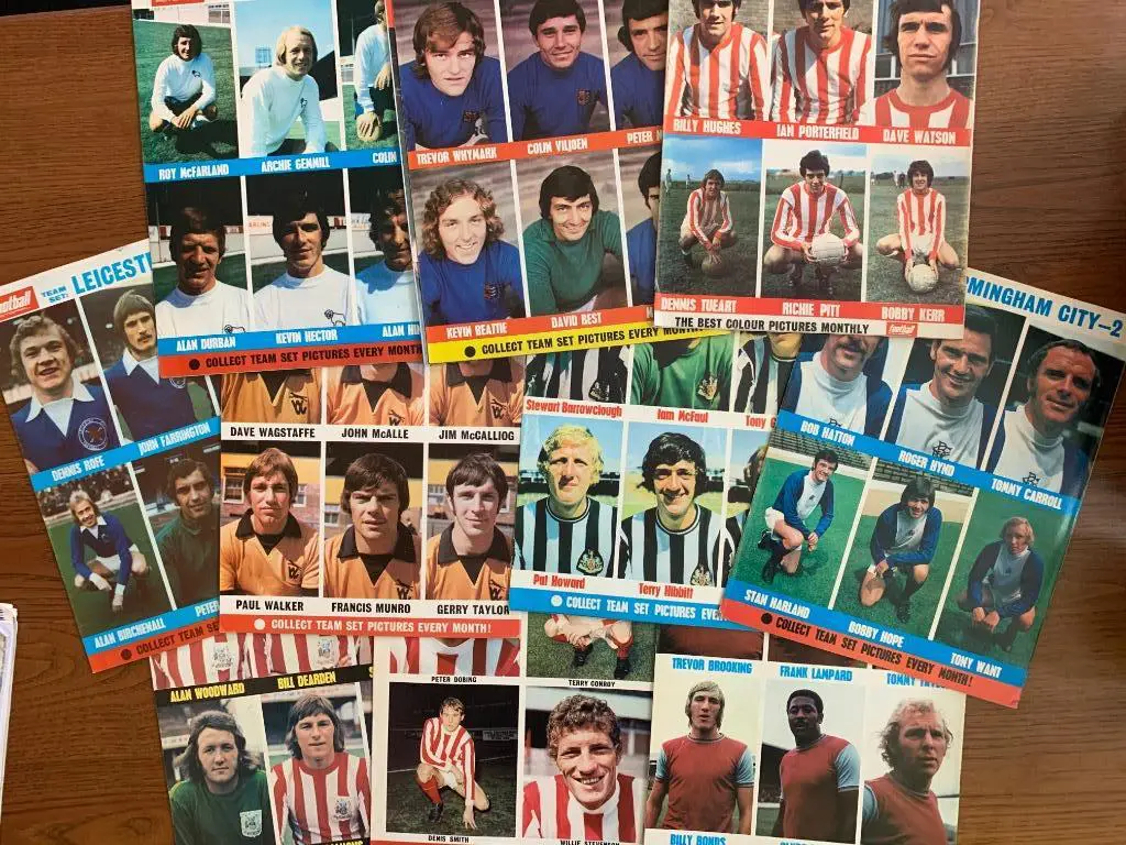 Football pictorial звёзды английского футбола 1