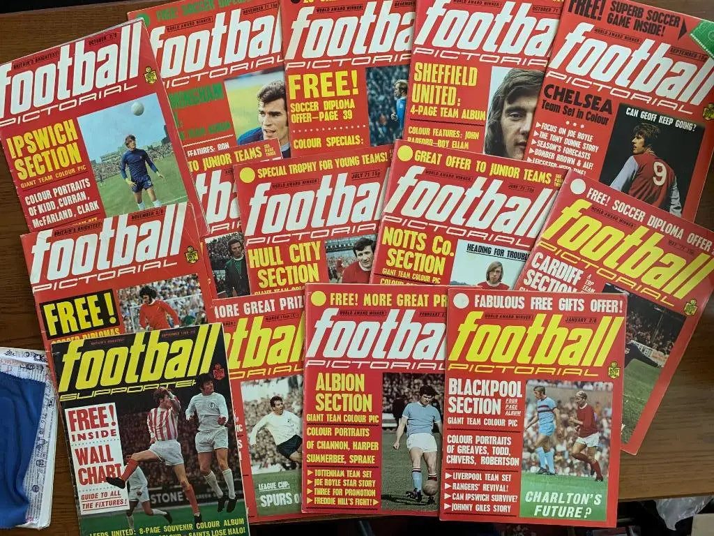 Football pictorial звёзды английского футбола 2