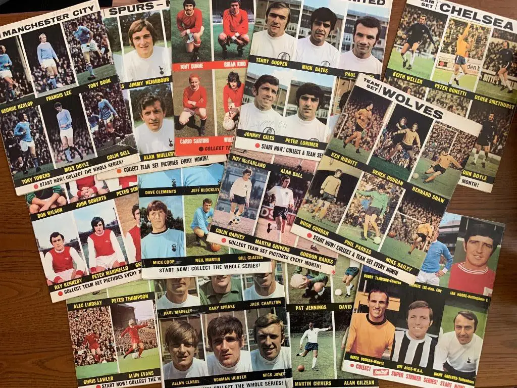 Football pictorial звёзды английского футбола 3