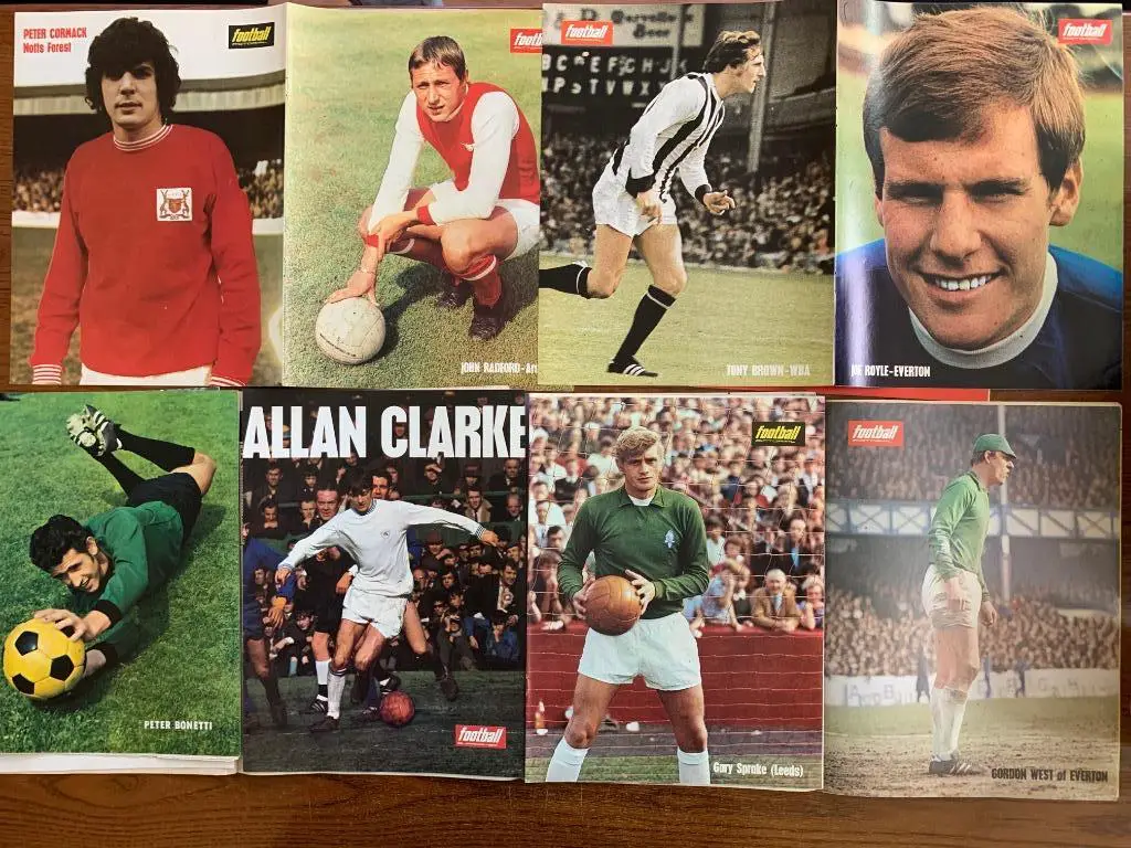 Football pictorial звёзды английского футбола 4