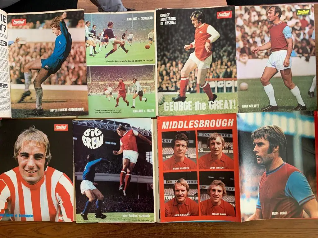 Football pictorial звёзды английского футбола 5