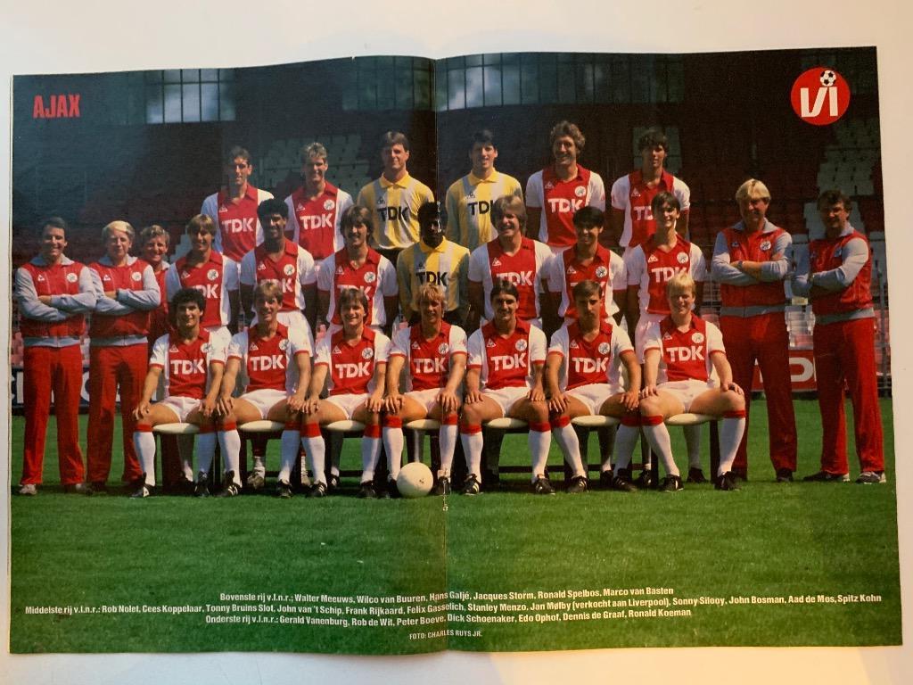Voetbal international Ajax 1984/85 1