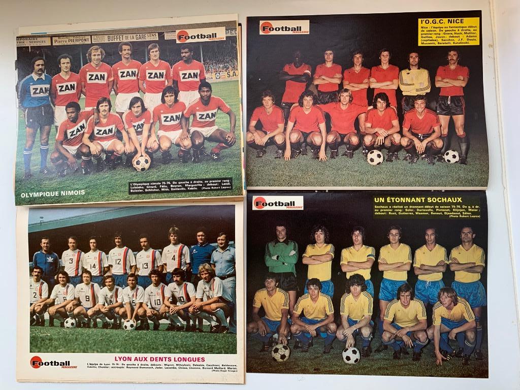 100 клубов Франции Football magazine 1963-1978