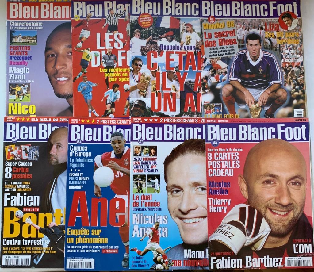 30 Bleu blanc foot - 1999-2002 Коллекция журнала! 1