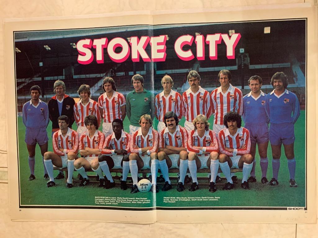 Stoke City 1980 shoot