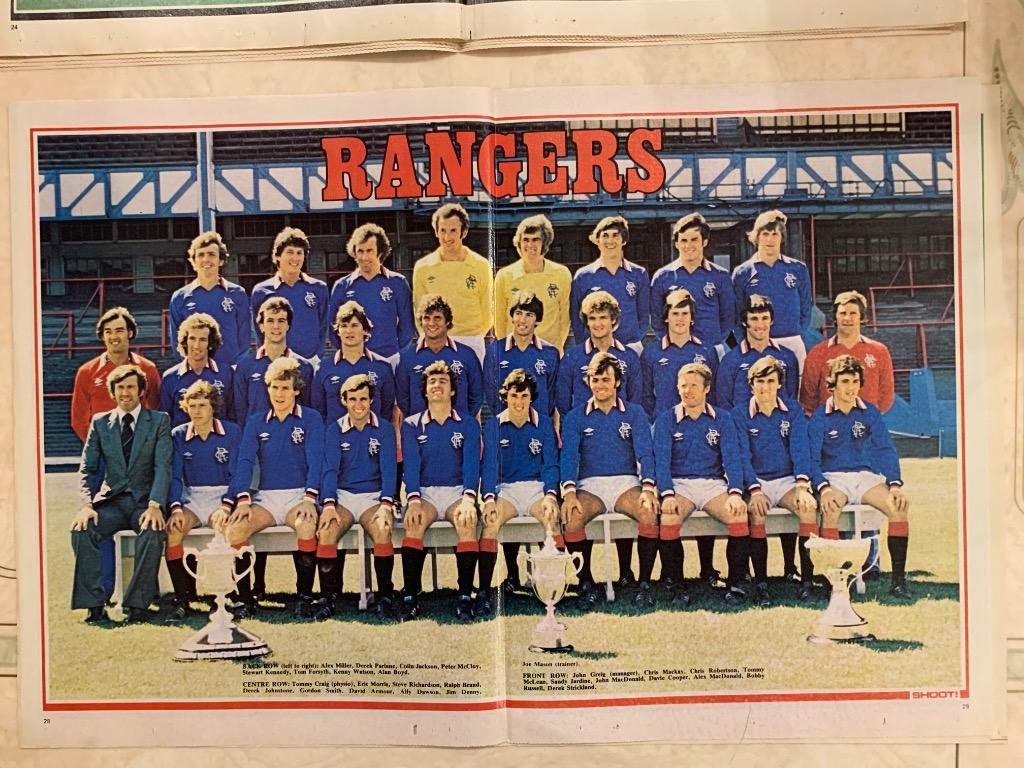 Rangers Glasgow shoot