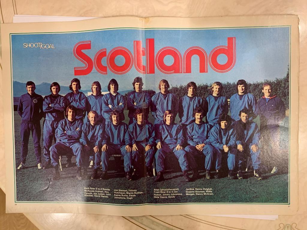 Сборная Шотландии отборочный турнир 1975/76