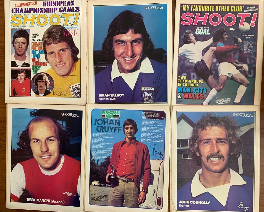 500 звёзд журнал Shoot 1970-1980 5